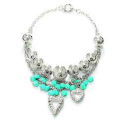 NECKLACE FOLLI FOLLIE WOMAN 4N0F014T (38CM )